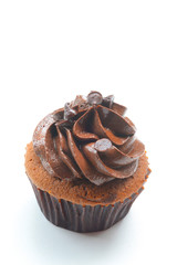 Cupcakes on a white plate