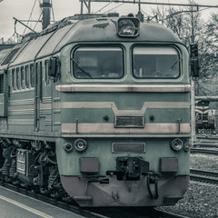 Diesel cargo locomotive