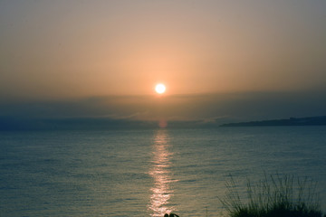 Tramonto sul Mare