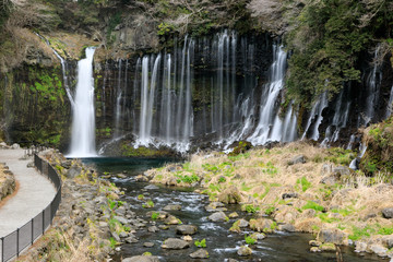 白糸丿滝「世界文化遺産」静岡県富士宮市