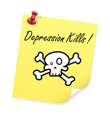 Depression Kills Vector