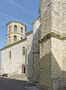 Clocher octogonal &agrave; Montcuq