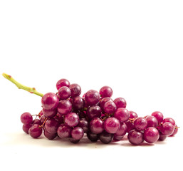 Grapes isolate on white Background