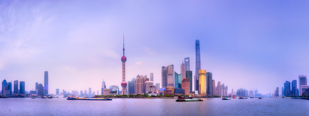 Shanghai skyline cityscape