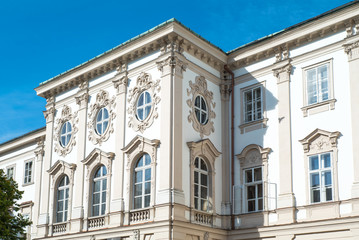 Fototapeta na wymiar The historic places of Salzburg