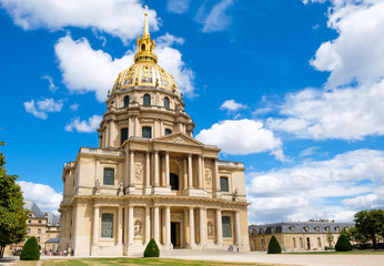 The church at Les Invalides in Paris