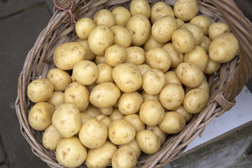 Potatoes for Sale in Market
