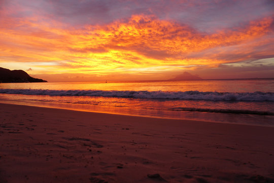Beau Vallon Sunset