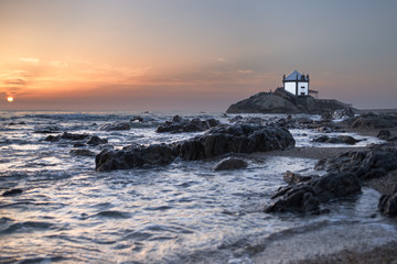 A little chapel by the sea shore