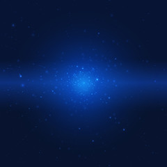 Fototapeta na wymiar Vector night sky cosmos background. Space galaxy or universe sars illustration
