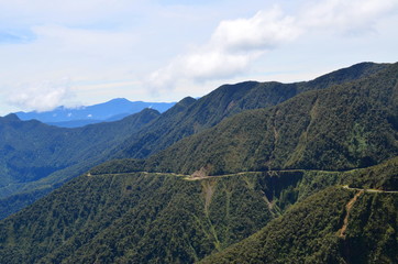 Die Todesstraße in Bolivien