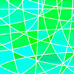 abstract vector stained-glass mosaic background