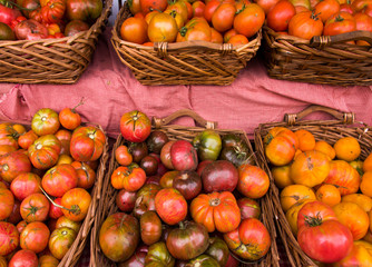 Farmers Market Tomato Baskes