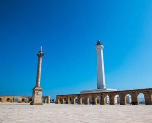 Lighthouse of Santa Maria di Leuca, Salento, Apulia, Italy