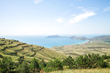 Obraz premium Beautiful Crimean mountain landscape