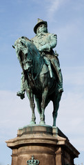 Ryttarstaty föreställande Karl X