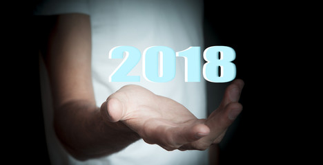 man hand 2018 in screen