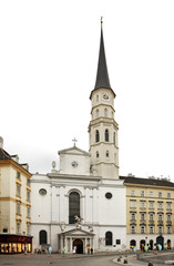 Fototapeta na wymiar St. Michael's Church (Michaelerkirche) in Vienna. Austria