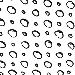 Abstract hand drawn pattern