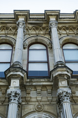 Ottoman Architecture on Beylerbeyi Palace in Istanbul, Turkey