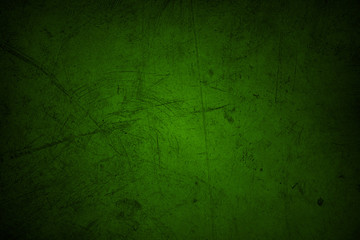 Green textured concrete wall background