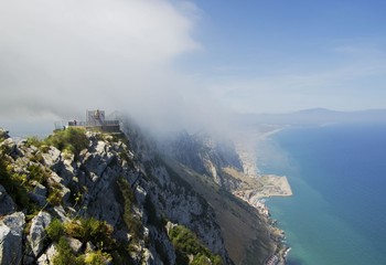 View on southern part of Gibraltar