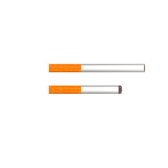 Cigarette on and cigarette off