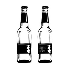 illustration of Beer bottle