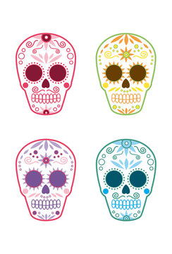 Mexican Day of the Dead Sugar Skulls 3