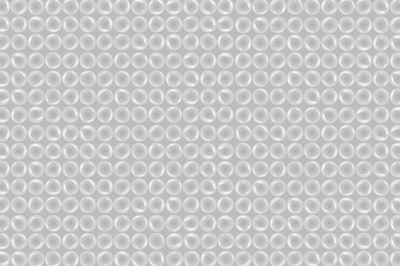 Vector realistic isolated bubble wrap background for decoration and covering. - obrazy, fototapety, plakaty