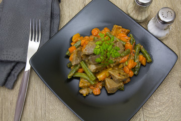 sauté de porc printanier