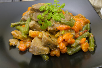sauté de porc printanier