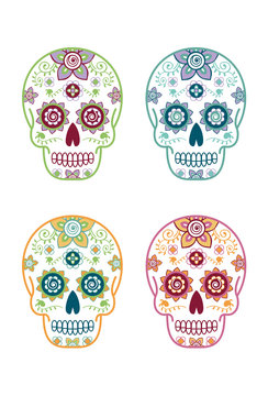 Mexican Day of the Dead Sugar Skulls 4