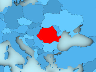 Map of Romania