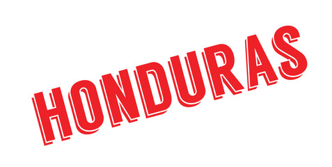 Honduras rubber stamp. Grunge design with dust scratches. Effects can be easily removed for a clean, crisp look. Color is easily changed.