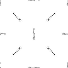 Electric toothbrush pattern seamless black