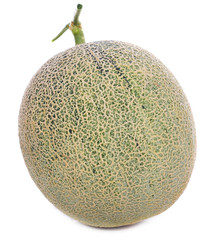 cantaloupe melon isolated on white background