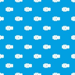 Fototapeta premium Elegant belt pattern seamless blue