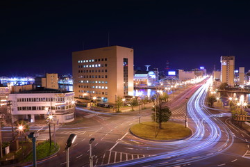 Kushiro Night view