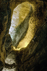 Volcanic cave - Cueva de los Verdes / Lanzarote / Canary Islands