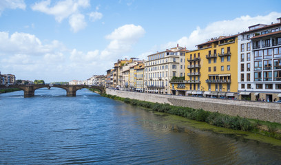 River Arno in the city of Florence