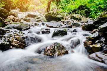 Amazing beautiful waterfalls at Sarika Waterfall.