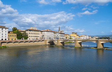 Fototapeta premium River Arno in the city of Florence