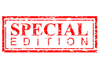 Set of Rubber Stamp Effect : Special Edition, Isolated on White