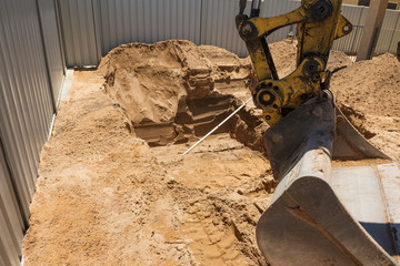 Fototapeta premium Swimming Pool Excavation