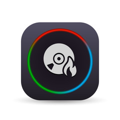 Dark MultiColor Web Button