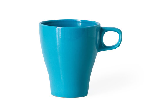 Blue Mug Isolated