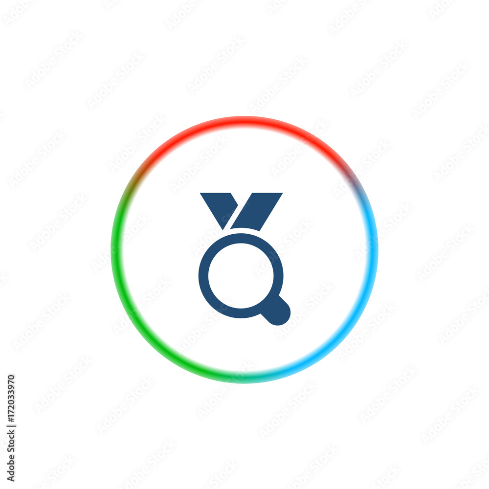 Poster Rainbow Style App Icon