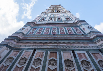 The Giotto Tower in Florence (Giottos Campanile)