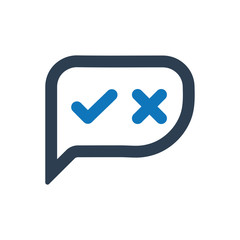 Obraz premium Business Decision Making Icon